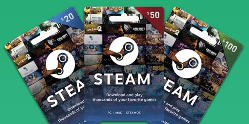Steam gaming promo codes and seasonal deals banner
